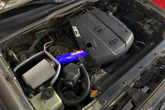 HPS Performance Air Intake Kit with Heat Shield, Red, 2012-2015 Toyota Tacoma 4.0L V6