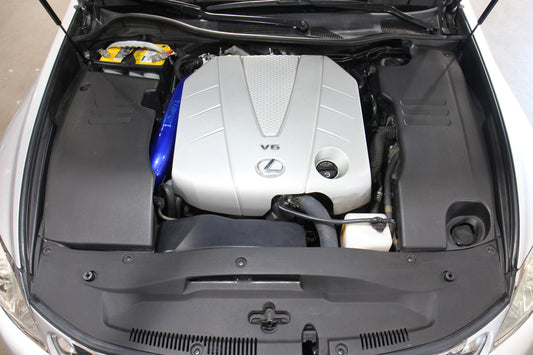 HPS Performance Air Intake Kit with Heat Shield, Polished, 2007-2011 Lexus GS350 3.5L V6