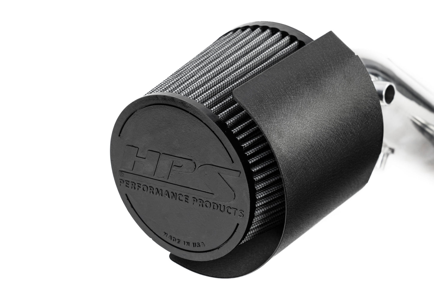 HPS Performance Air Intake Kit with Heat Shield, Polished, 02-06 Acura RSX Base/ 02-04 Honda CR-V