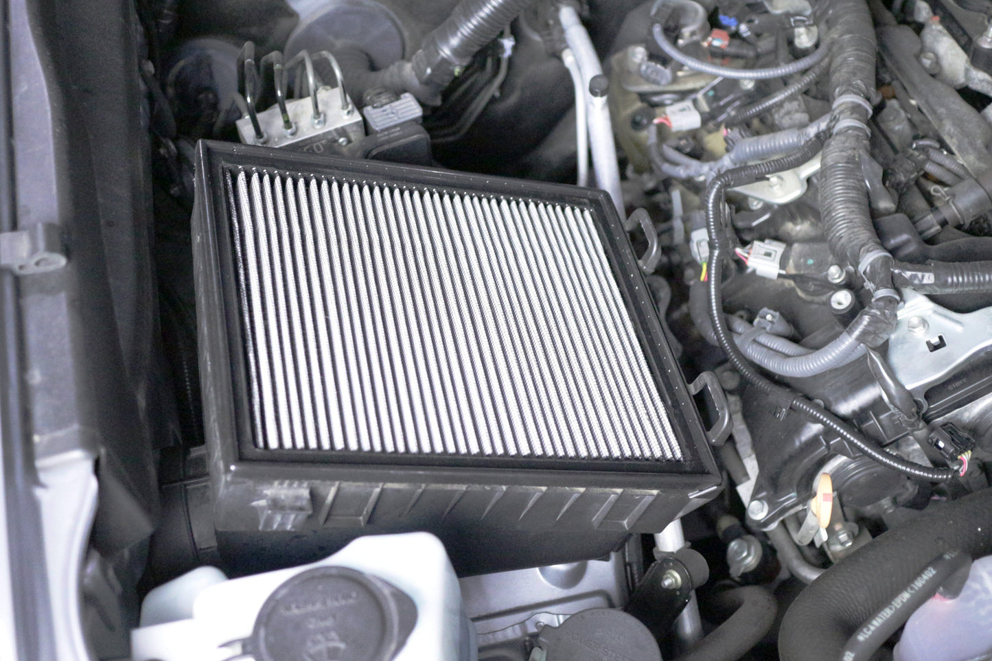 HPS Performance Silicone Air Intake Kit with Drop in Air Filter, Red, 2016-2023 Toyota Tacoma 3.5L V6