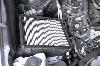 HPS Performance Silicone Air Intake Kit with Drop in Air Filter, Black, 2016-2023 Toyota Tacoma 3.5L V6