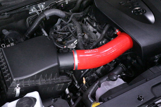 HPS Performance Silicone Air Intake Kit with Drop in Air Filter, Black, 2016-2023 Toyota Tacoma 3.5L V6