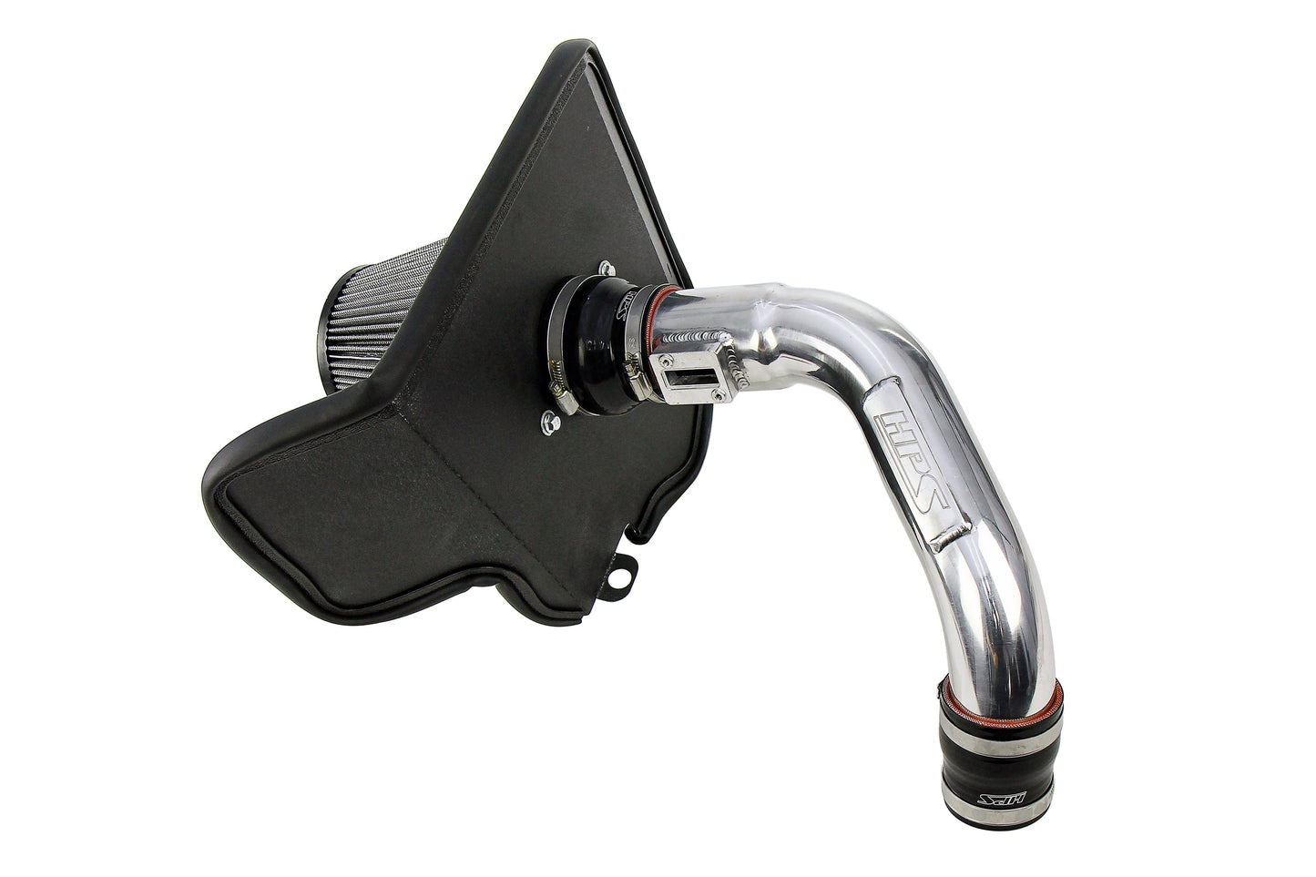 HPS Performance Air Intake Kit with Heat Shield, Polished, 23-24 Toyota Sequoia/ 22-24 Toyota Tundra 3.4L Turbo
