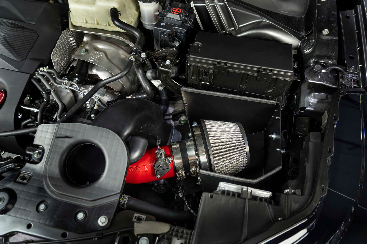 HPS Performance Air Intake Kit with Heat Shield, Blue, 2022-2025 Acura MDX Type S 3.0L Turbo