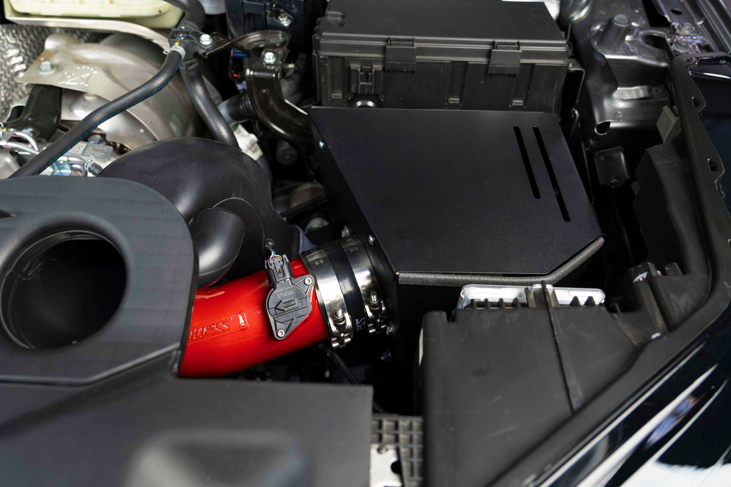 HPS Performance Air Intake Kit with Heat Shield, Black, 2022-2025 Acura MDX Type S 3.0L Turbo