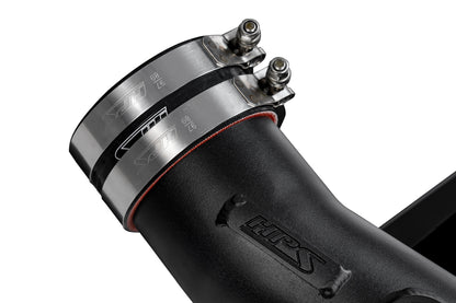 HPS Performance Air Intake Kit with Heat Shield, Black, 2022-2025 Acura MDX Type S 3.0L Turbo
