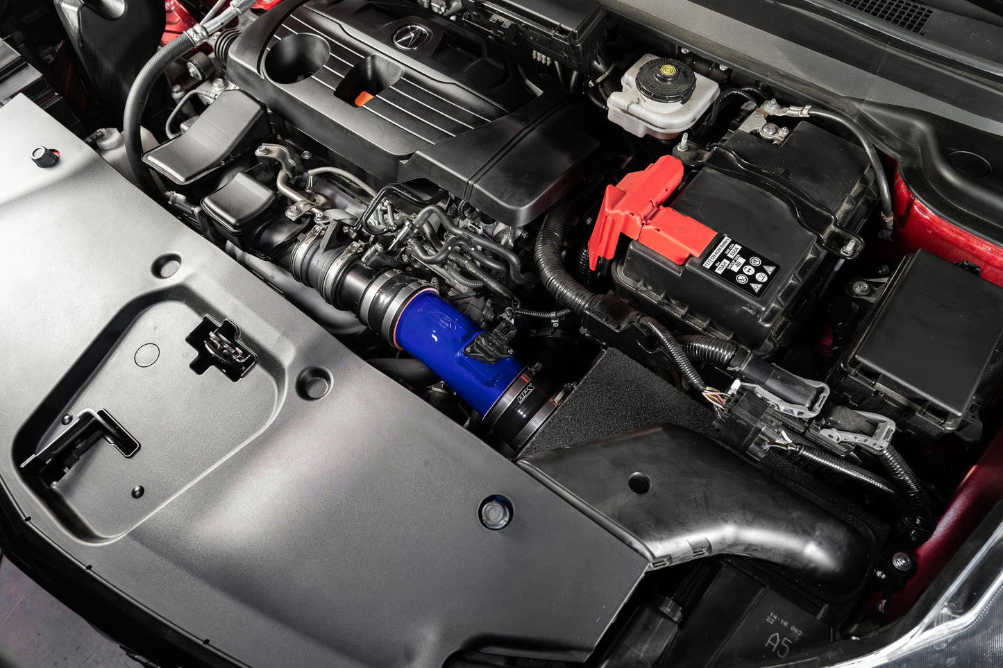 HPS Performance Air Intake Kit with Heat Shield, Blue, 2019-2025 Acura RDX 2.0L Turbo