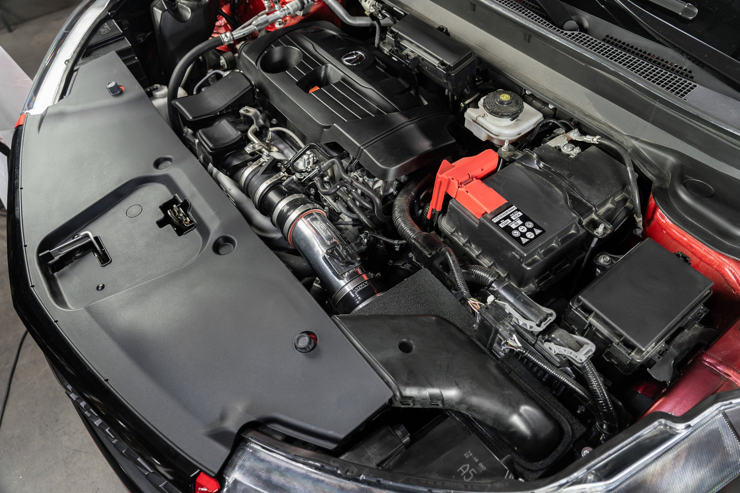 HPS Performance Air Intake Kit with Heat Shield, Polished, 2019-2025 Acura RDX 2.0L Turbo