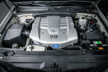 HPS Performance Air Intake Kit with Heat Shield, Black, 05-09 Lexus GX470/ Toyota 4Runner 4.7L V8 VVT-i