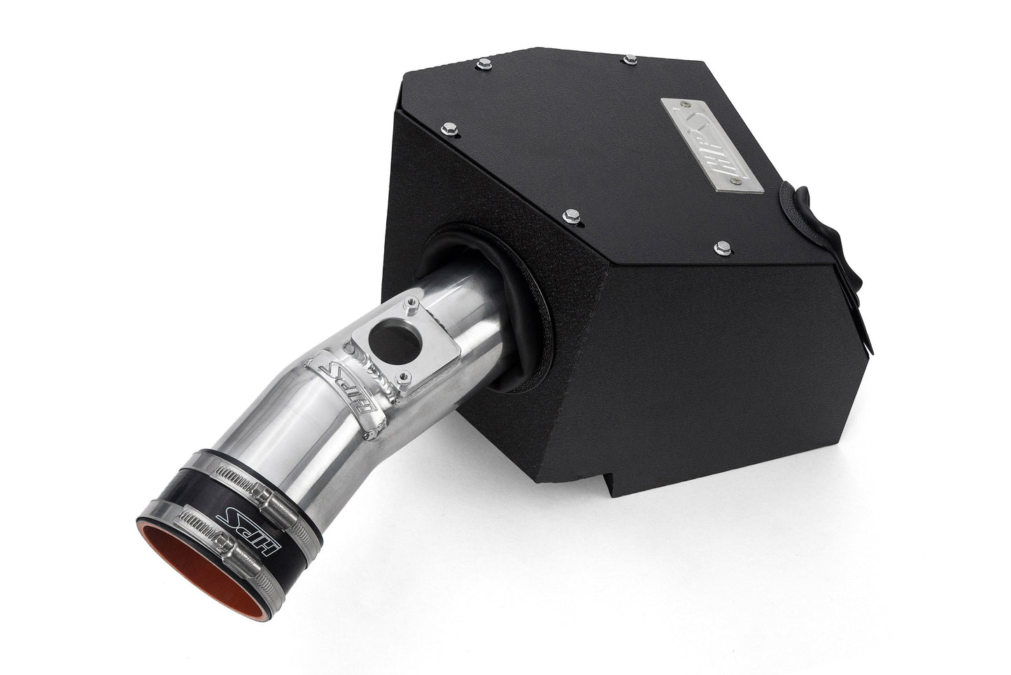 HPS Performance Air Intake Kit with Heat Shield, Polished, 2023-2024 Toyota GR Corolla 1.6L Turbo