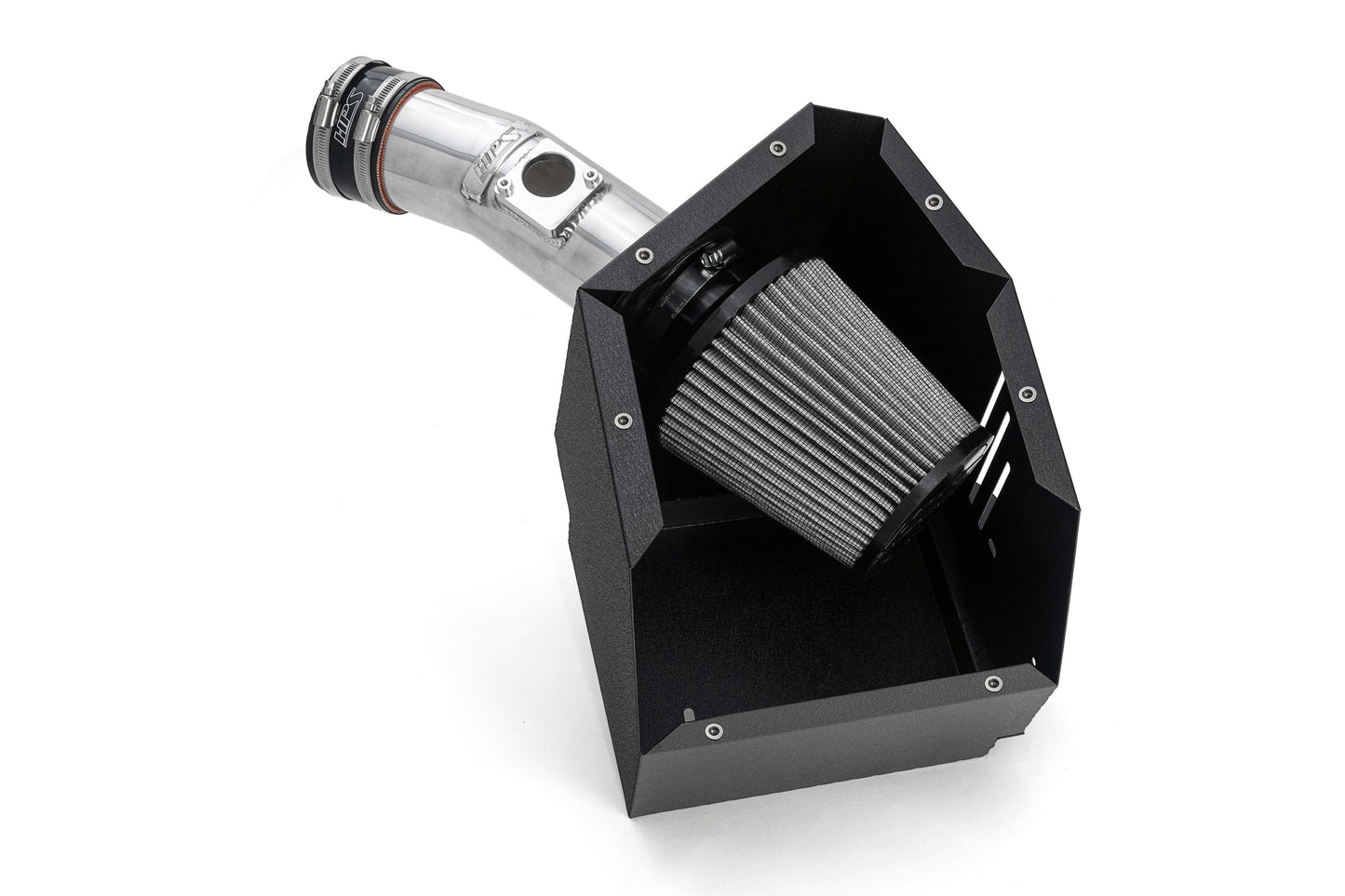 HPS Performance Air Intake Kit with Heat Shield, Polished, 2023-2024 Toyota GR Corolla 1.6L Turbo