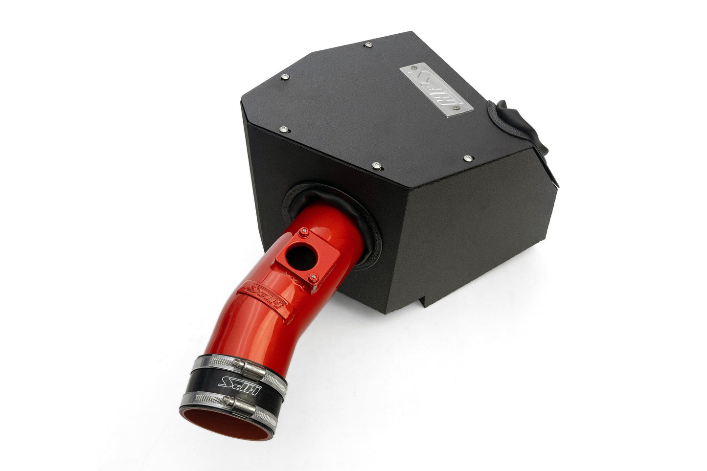 HPS Performance Air Intake Kit with Heat Shield, Red, 2023-2024 Toyota GR Corolla 1.6L Turbo