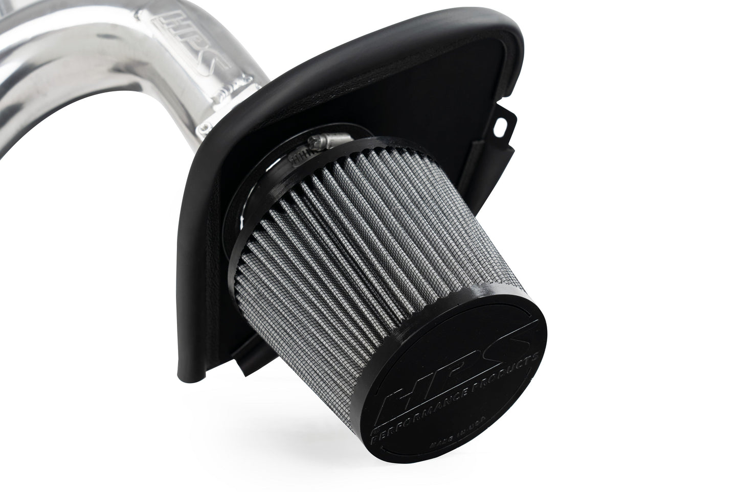 HPS Performance Air Intake Kit with Heat Shield, Red, 09-14 Acura TSX/ 08-12 Honda Accord 2.4L