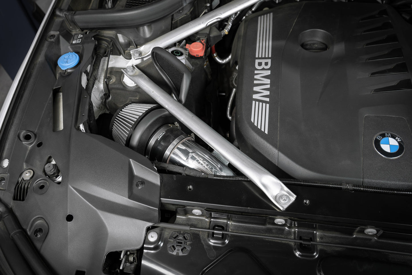HPS Performance Air Intake Kit with Heat Shield, Black, 827-739WB