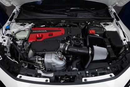 HPS Performance Air Intake Kit with Heat Shield, Black, 24-25 Acura Integra Type S/ 23-25 Honda Civic Type R 2.0L Turbo