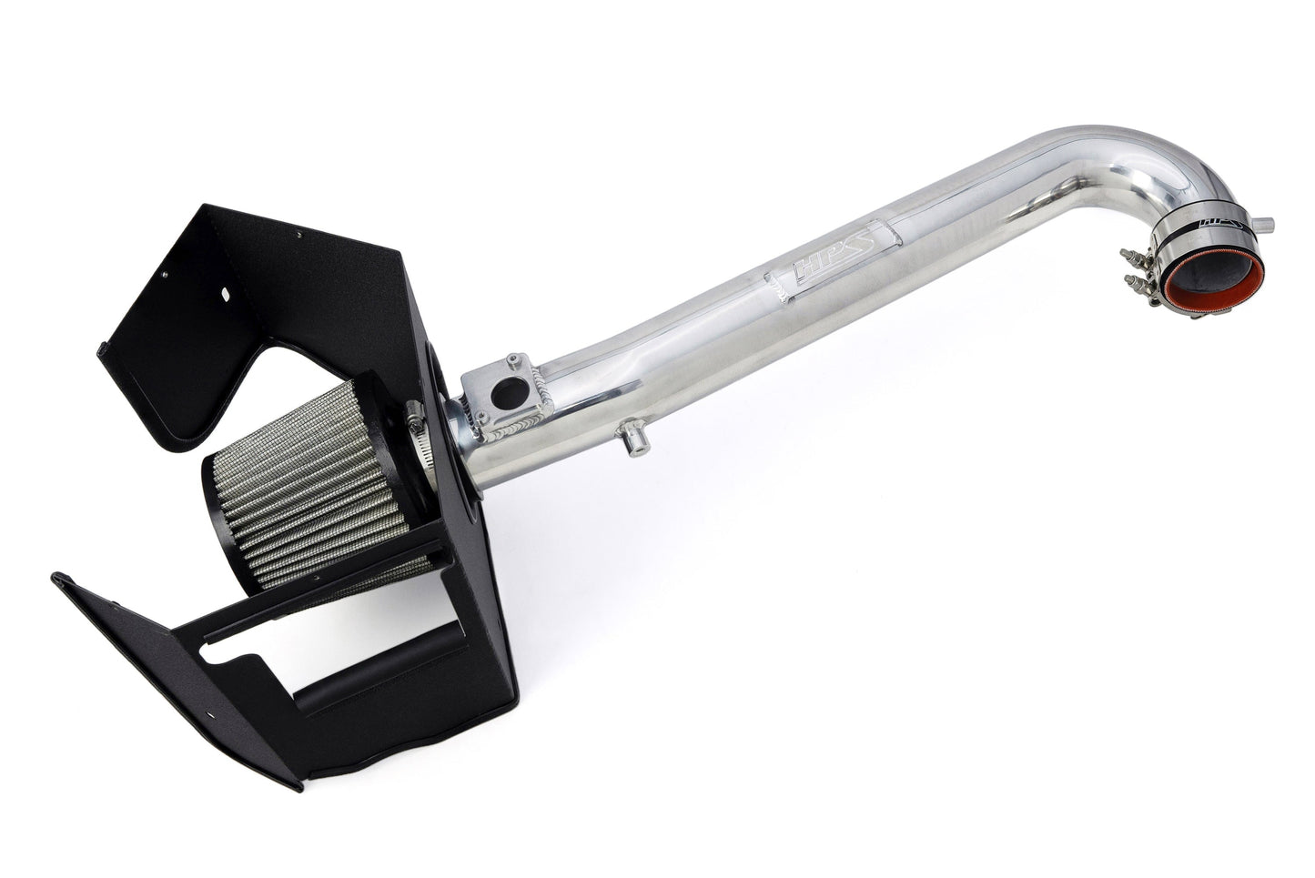 HPS Performance Air Intake Kit with Heat Shield, Polished, 2015-2019 Subaru Outback 2.5L