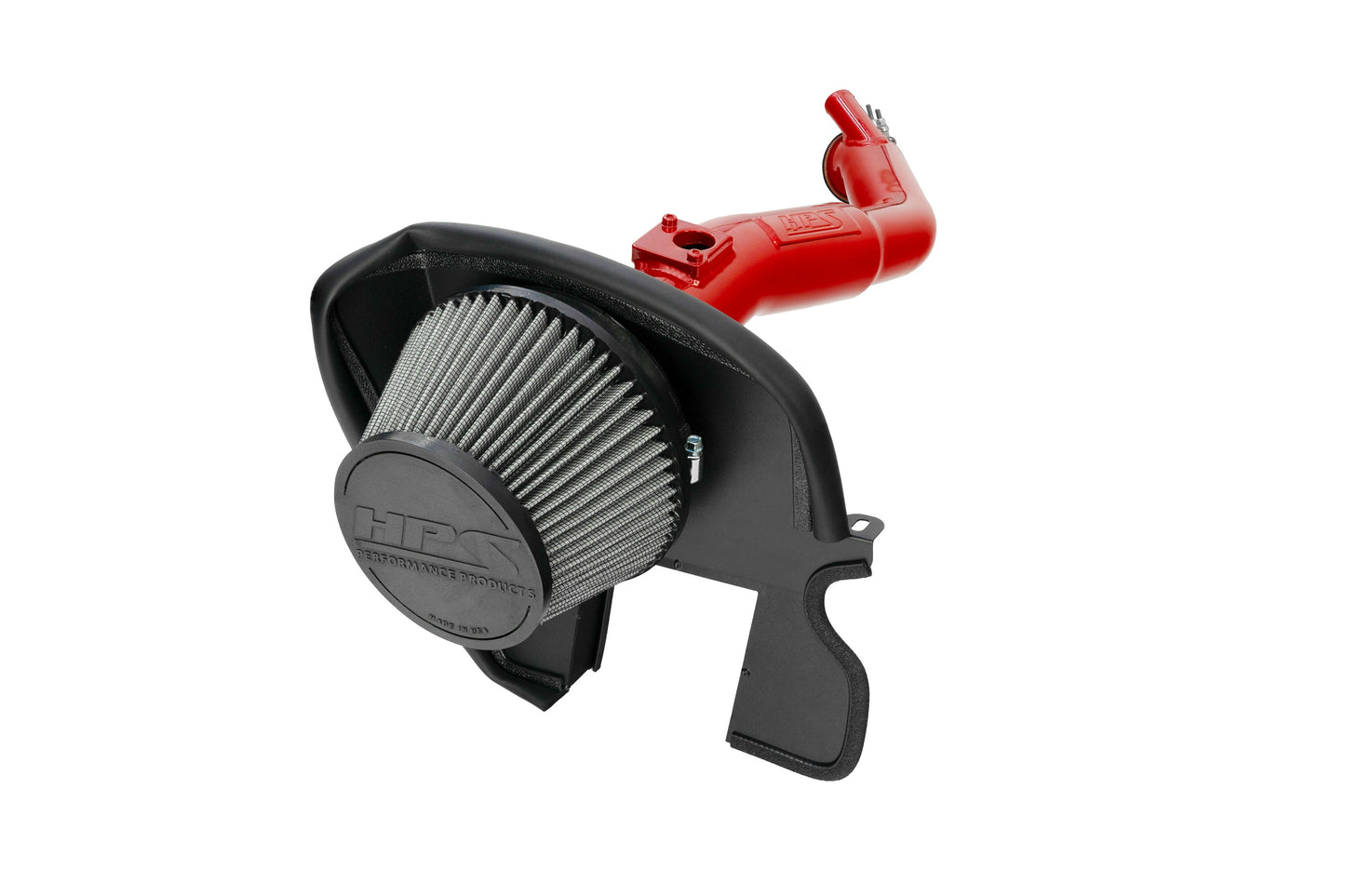 HPS Performance Air Intake Kit with Heat Shield, Red, 2021-2025 Lexus IS300 2.0L Turbo