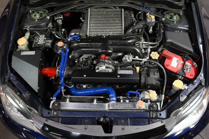 HPS Performance Air Intake Kit with Heat Shield, Red, 08-14 Subaru WRX/ WRX STI/ 09-10 Subaru Impreza 2.5 GT 2.5L Turbo