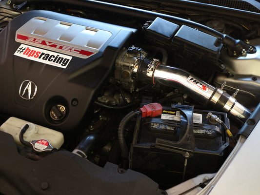 HPS Performance Cold Air Intake Kit, Polished, 837-275P