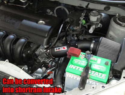 HPS Performance Cold Air Intake Kit, Black, 837-513WB
