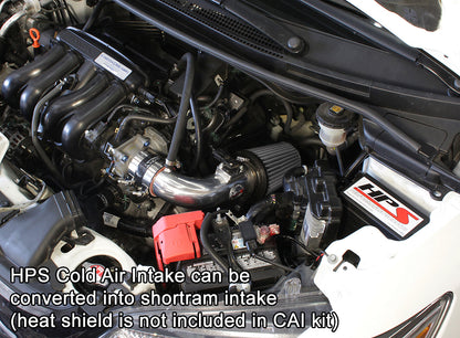 HPS Performance Cold Air Intake Kit, Polished, 837-568P