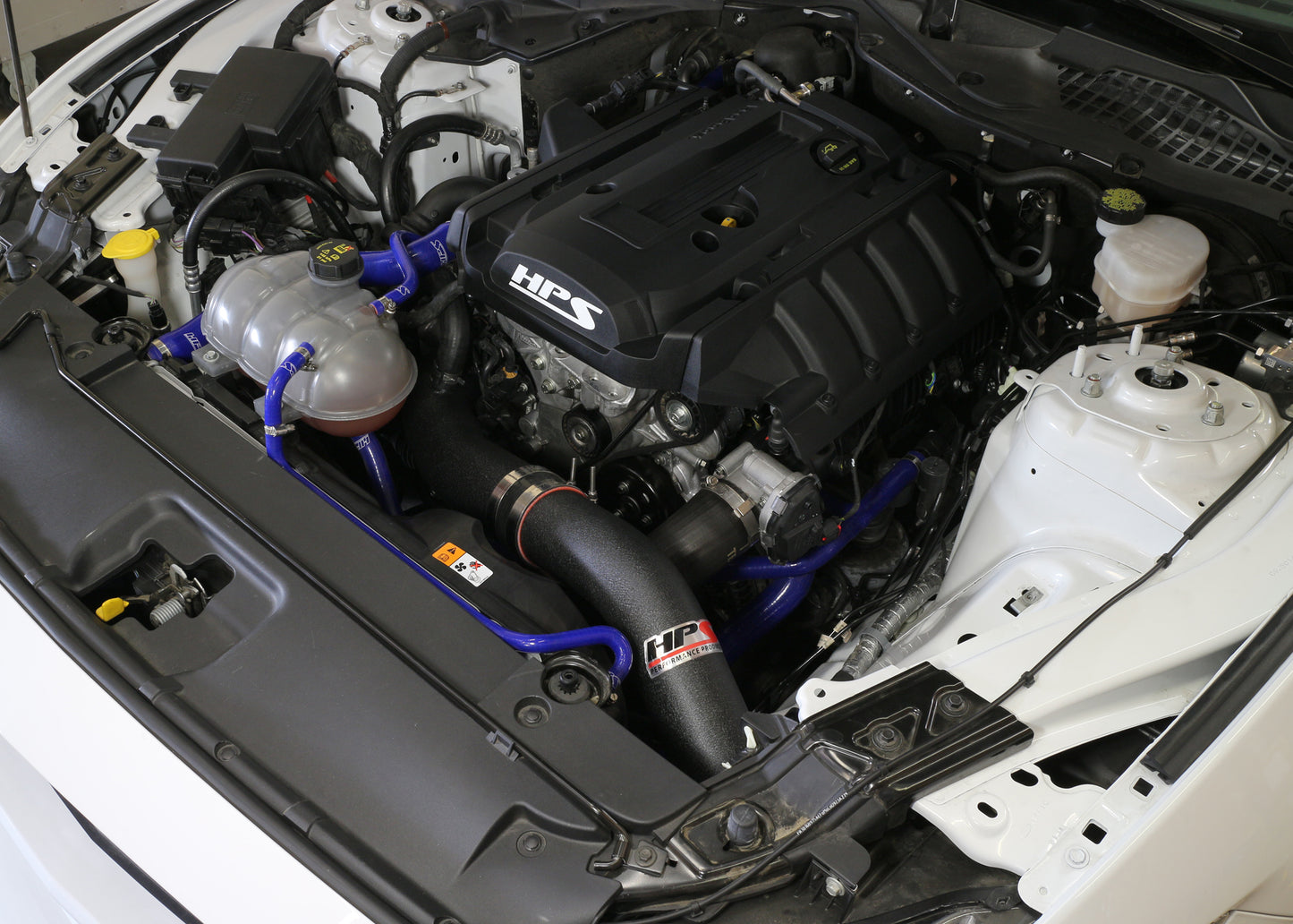 HPS Performance Cold Air Intake Kit, Black, 2015-2020 Ford Mustang Ecoboost 2.3L Turbo