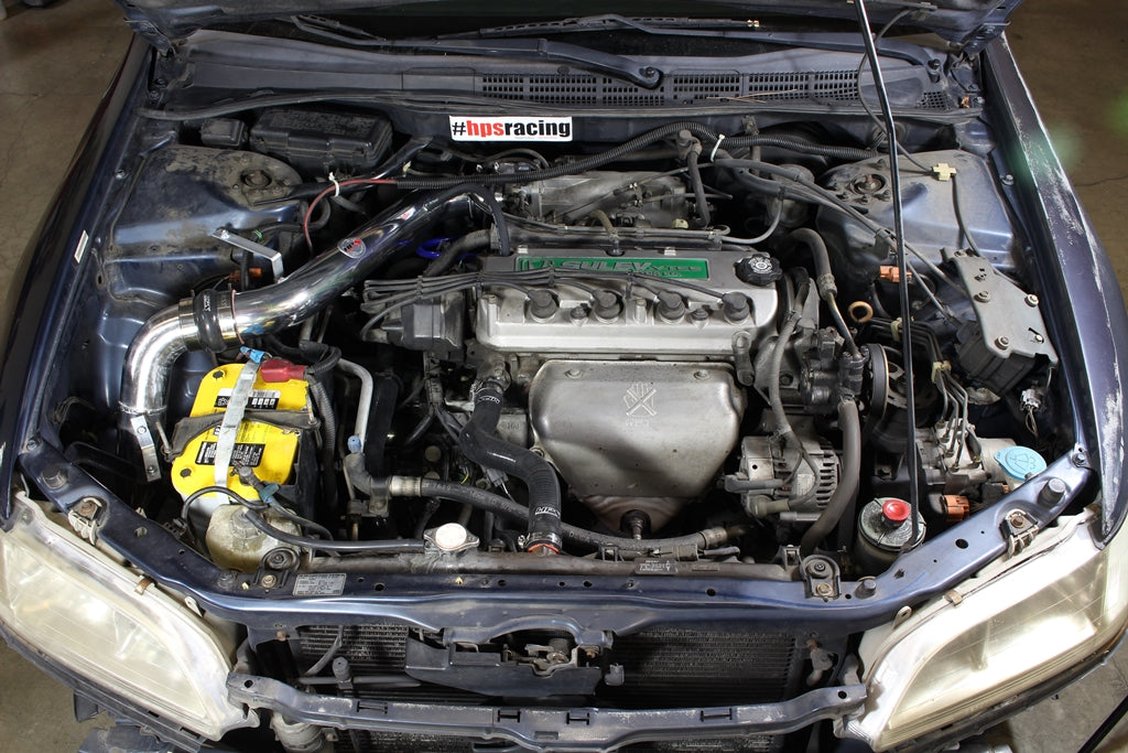 HPS Performance Cold Air Intake Kit, Red, 1998-2002 Honda Accord 2.3L DX EX LX VP SE