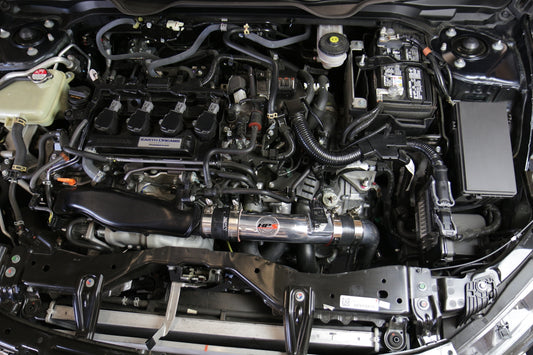 HPS Performance Cold Air Intake Kit, Polished, 837-602P