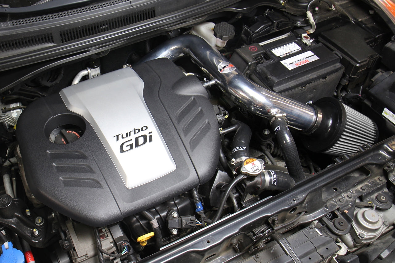 HPS Performance Cold Air Intake Kit, Black, 837-605WB