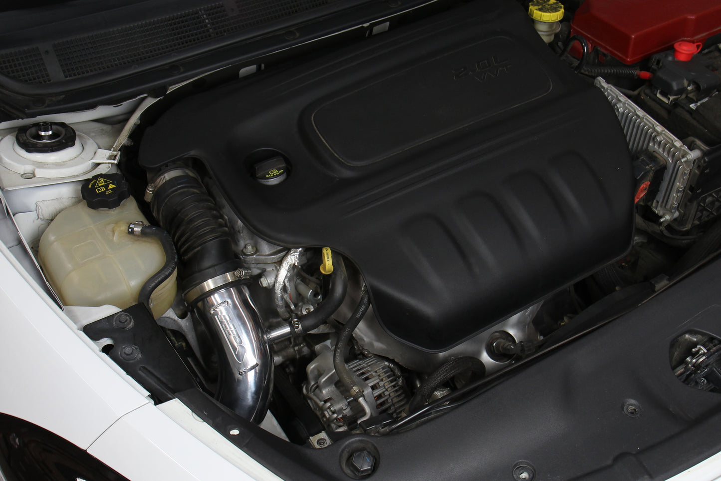 HPS Performance Cold Air Intake Kit, Polished, 2013-2016 Dodge Dart 2.0L Non Turbo