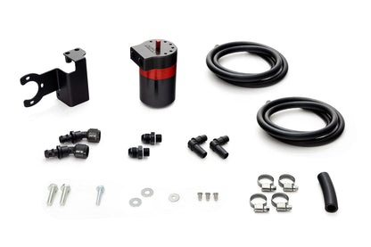 HPS Performance Billet Aluminum Oil Catch Can Kit, 23-24 Toyota Sequoia/ 22-24 Tundra 3.4L Turbo
