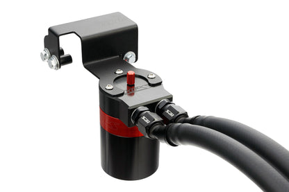 HPS Performance Billet Aluminum Oil Catch Can Kit, 23-24 Toyota Sequoia/ 22-24 Tundra 3.4L Turbo