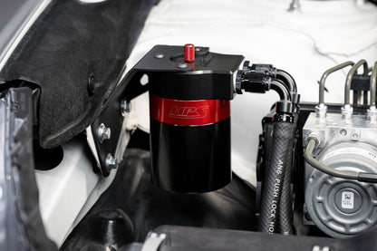 HPS Performance Billet Aluminum Oil Catch Can Kit, 2015-2019 Subaru Legacy/ Outback 2.5L Naturally Aspirated