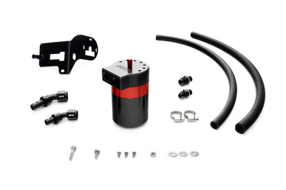 HPS Performance Billet Aluminum Oil Catch Can Kit, 2015-2021 Subaru WRX 2.0L Turbo