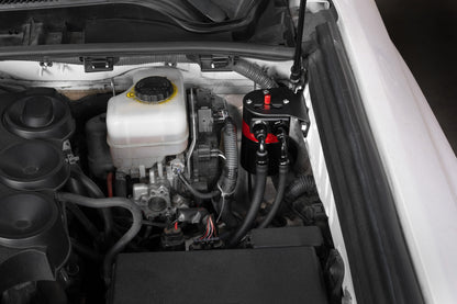HPS Performance Billet Aluminum Oil Catch Can Kit, 2010-2024 Toyota 4Runner 4.0L V6