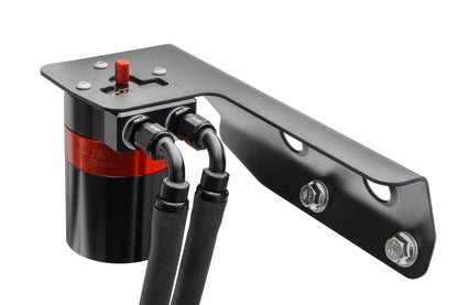 HPS Performance Billet Aluminum Oil Catch Can Kit, 2016-2023 Toyota Tacoma 3.5L V6