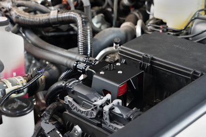 HPS Performance Black/Red 147ML Oil Catch Can w/Mount Bracket For 24-26 Toyota Land Cruiser J250 / Tacoma N400 2.4L Turbo