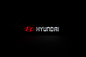 Hyundai LED Light Car Front Grille Name Badge Illuminated Emblem