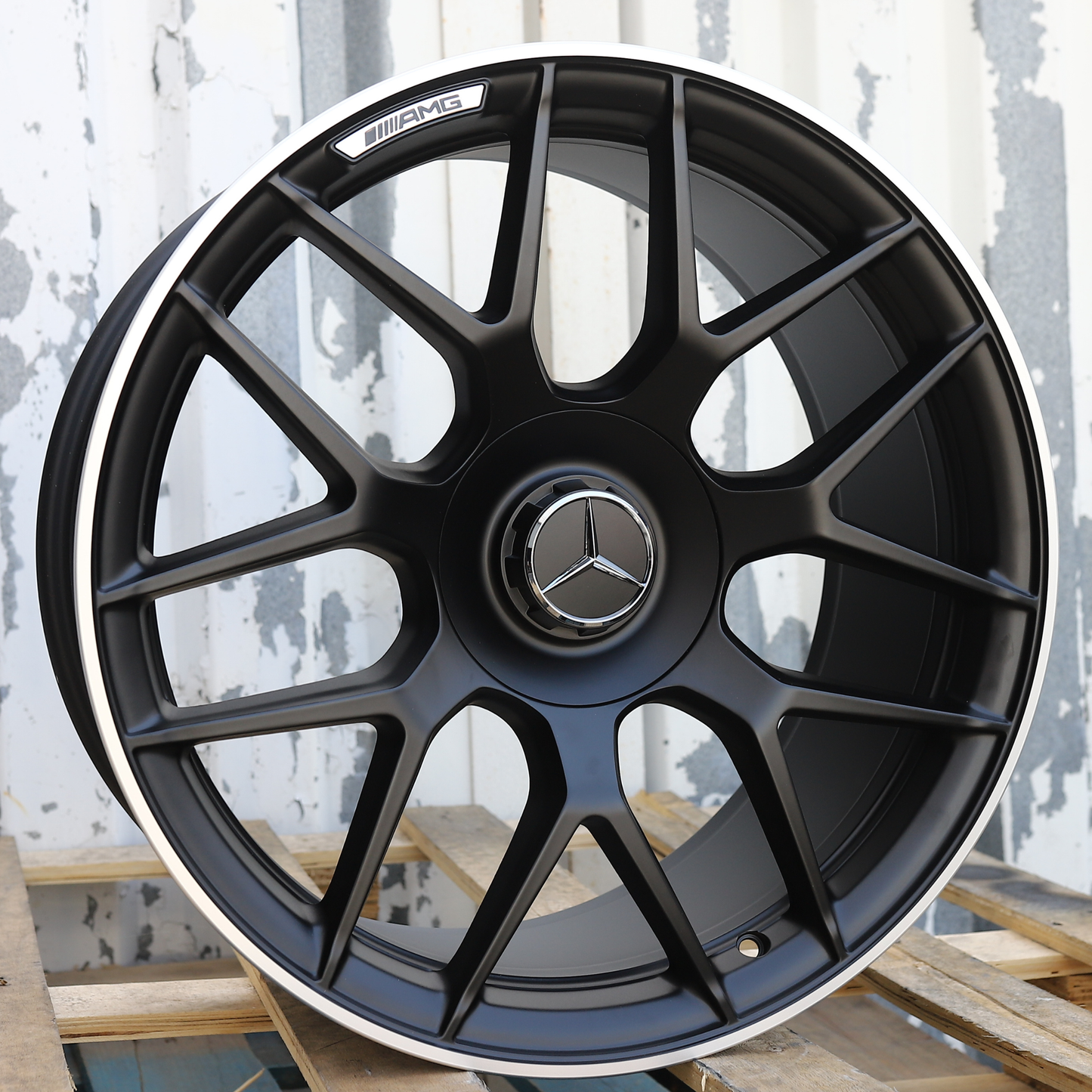 20x8.5"/20x9.5" Matte Black Mercedes Benz AMG Style Wheels (5x112) Fits W213 W212 W205 W222