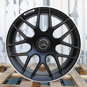 20x8.5"/20x9.5" Matte Black Mercedes Benz AMG Style Wheels (5x112) Fits W213 W212 W205 W222