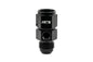 HPS Performance -3 AN Male to Female Fuel Pressure Gauge Adapter with 1/8 inch NPT Female Port Aluminum Black