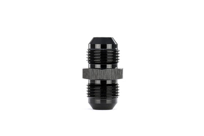 HPS Performance Straight -12 AN Male to Male Union Adapter, Aluminum, Black