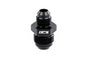 HPS Performance AN -12 to AN -6 Male To Male Reducer Union Coupler Adapter Aluminum Black