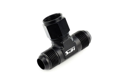 HPS Performance AN-8 Aluminum Tee Adapter with Female on Side AN9251-8