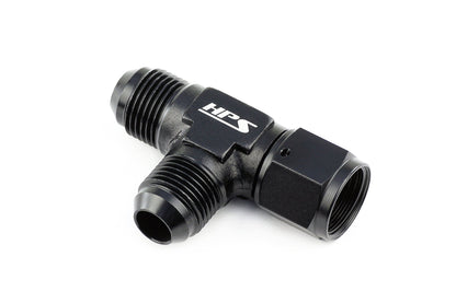 HPS Performance AN-8 Aluminum Tee Adapter with Female on Run AN9261-8