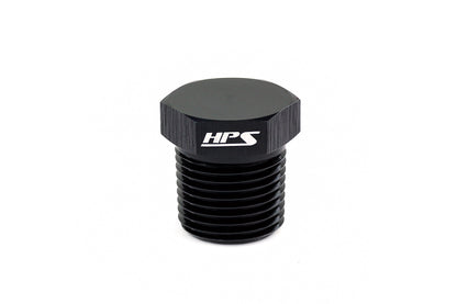 HPS Performance 3/8 NPT Hex Head Plug Aluminum AN933-08