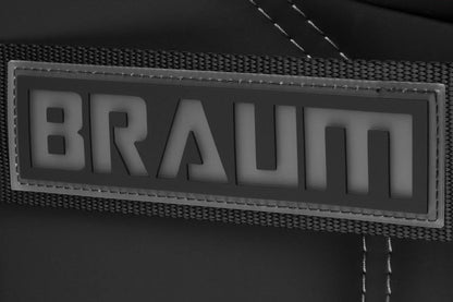 BRAUM Racing Harness (4 Point / 2” Strap) Black / Red / Pink / White / Lime Green