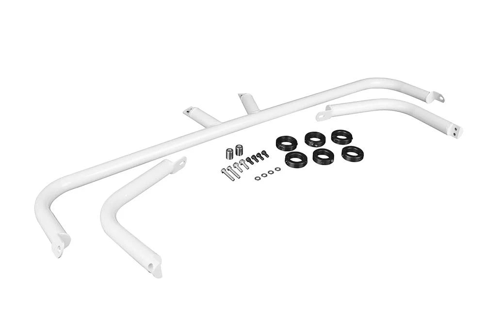 BRAUM Harness Bar Nissan 370Z (2008-2019) Adjustable - White / Black / Red