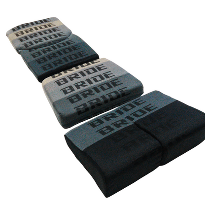 BRIDE Replacement Recliner Seat Cushion Pads – Gray Gradation Logo (3-Piece Set)