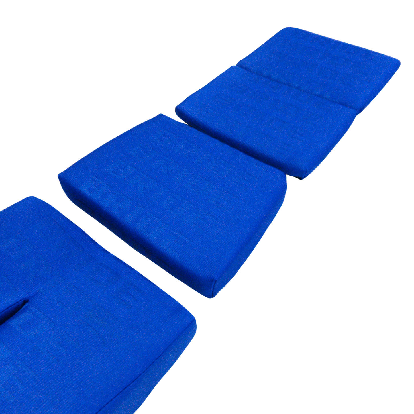 BRIDE Replacement Recliner Seat Cushion Pads – Blue Gradation Logo (3-Piece Set)